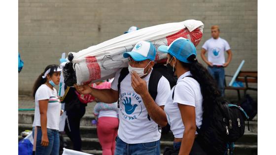 Marcha de peregrinación por la vida y la paz