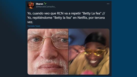 Meme de el reestreno de Yo soy Betty, la fea.