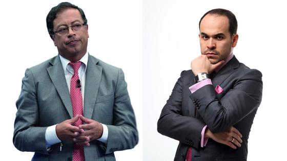 Gustavo Petro y Abelardo De la Espriella Gustavo Petro y Abelardo De la Espriella