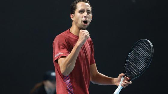 Daniel Galán en Roland Garros