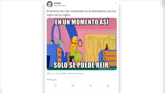 Memes eliminatoria América de Cali