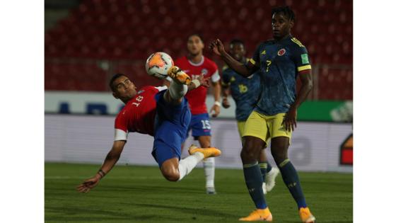 Eliminatorias al mundial Catar 2022, Colombia vs Chile.