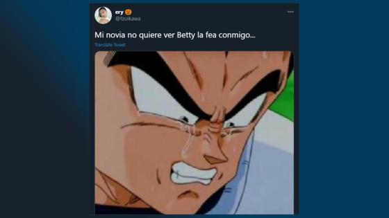 Meme de el reestreno de Yo soy Betty, la fea.