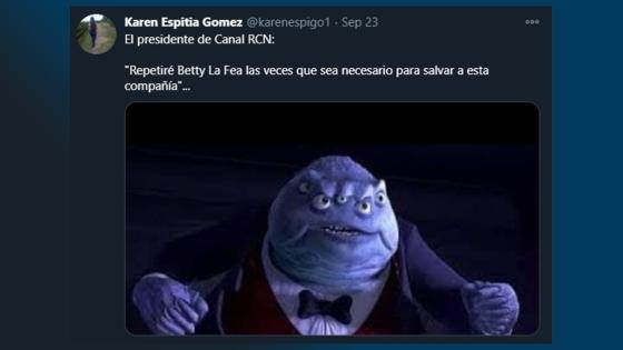 Meme de el reestreno de Yo soy Betty, la fea.