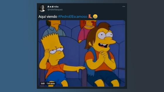 Meme del regreso de Pedro, el escamoso.