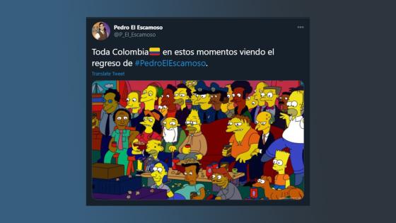 Meme del regreso de Pedro, el escamoso. Meme del regreso de Pedro, el escamoso.