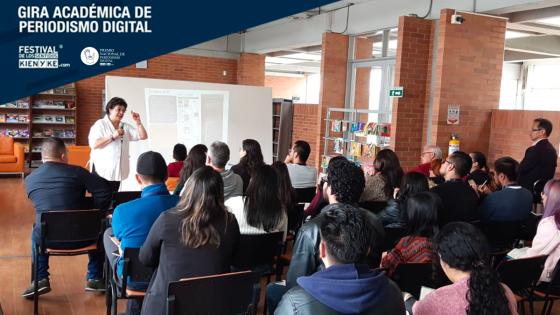 Zipaquira disfrutó del taller de periodismo digital