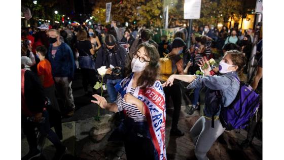 Manifestaciones en Filadelfia, Pensilvania, Estados Unidos.