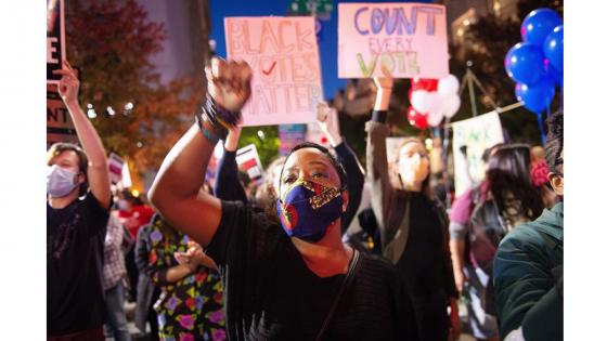 Manifestaciones en Filadelfia, Pensilvania, Estados Unidos.