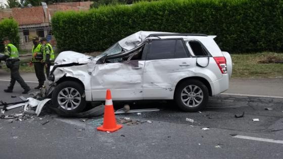 Doloroso saldo deja un choque en las accidentadas vías del Valle del Cauca.