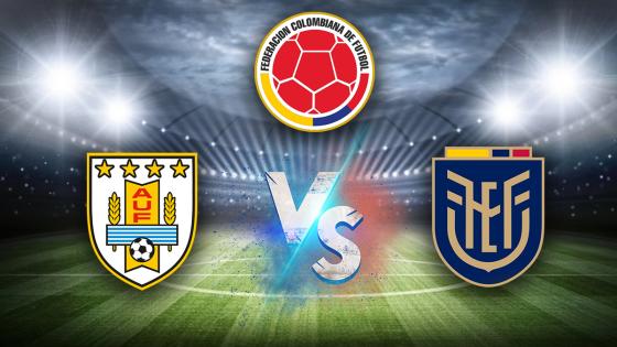 Colombia vs. Uruguay.