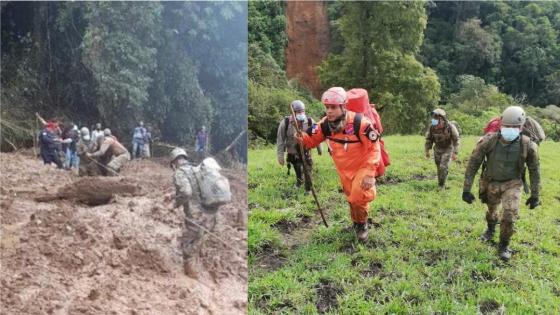 Rescate de personas no localizadas tormenta Eta Panamá