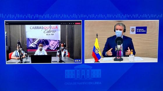 Entrevista presidente Iván Duque a niños del Chocó Entrevista presidente Iván Duque a niños del Chocó
