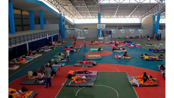 Afectaciones en Cartagena por el huracán Iota