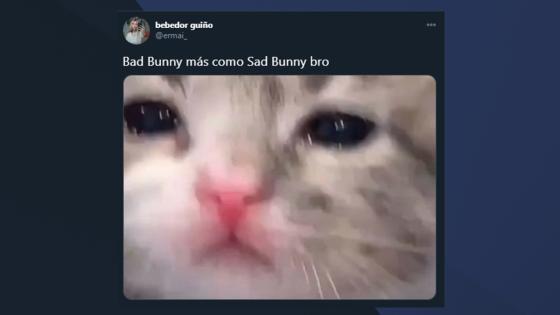 Memes del nuevo álbum de Bad Bunny.