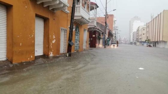 Inundaciones costas colombianas tormenta Iota