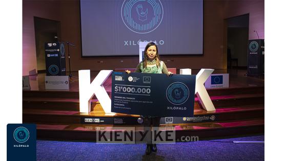 Ceremonia del Premio Nacional de Periodismo Digital Kienyke.com 2020