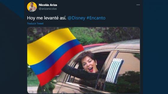 Meme de ‘Encanto’, película de Disney inspirada en Colombia.