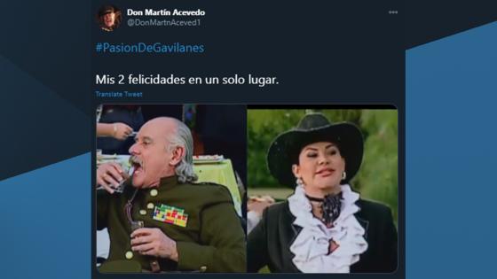 Meme del matrimonio de Juan Reyes y Norma Elizondo en ‘Pasión de Gavilanes’.