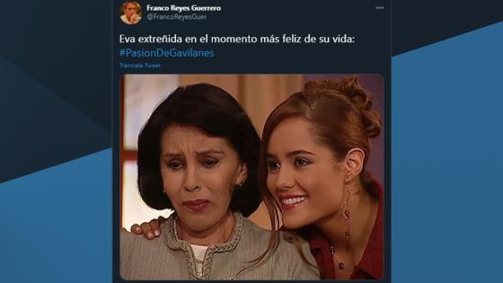 Meme del matrimonio de Juan Reyes y Norma Elizondo en ‘Pasión de Gavilanes’. Meme del matrimonio de Juan Reyes y Norma Elizondo en ‘Pasión de Gavilanes’.
