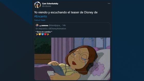 Meme de ‘Encanto’, película de Disney inspirada en Colombia.