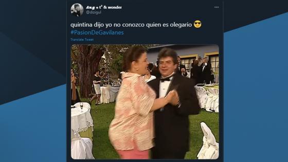 Meme del matrimonio de Juan Reyes y Norma Elizondo en ‘Pasión de Gavilanes’.