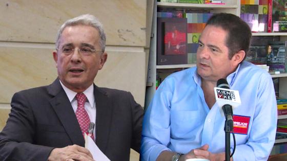 Álvaro Uribe y Germán Vargas Lleras