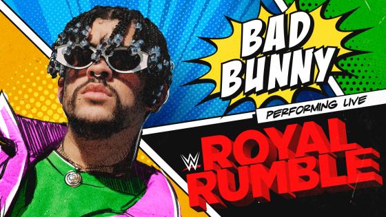 Bad Bunny en Royal Rumble de la WWE