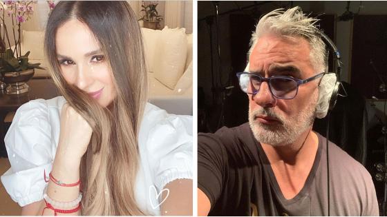 Catherine Siachoque y Miguel Varoni