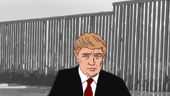 Trump se va y en su maleta se lleva el muro entre México y EE. UU. Trump se va y en su maleta se lleva el muro entre México y EE. UU.