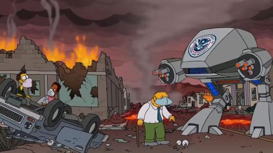 La predicción de Los Simpson en el 2021 La predicción de Los Simpson en el 2021