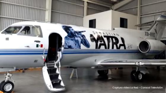 Sebastián Yatra avión privado
