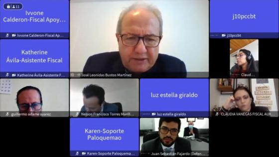 Leonidas Bustos reapareció y testificó en el juicio contra Francisco Ricaurte Leonidas Bustos reapareció y testificó en el juicio contra Francisco Ricaurte