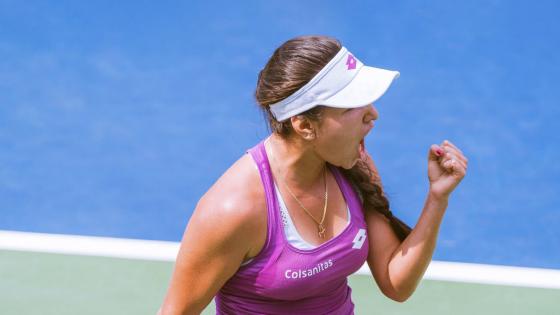 María Camila Osorio a un triunfo del Australian Open