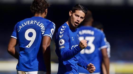 James Rodríguez con luz verde para jugar en Everton vs. ManCity 