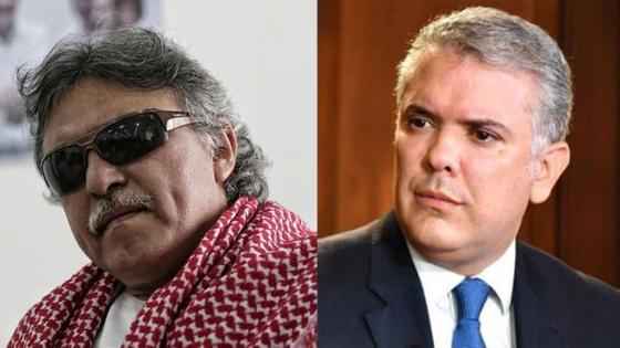 Jesús Santrich Iván Duque