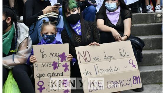 Lucha feminista en el Día Internacional de la Mujer