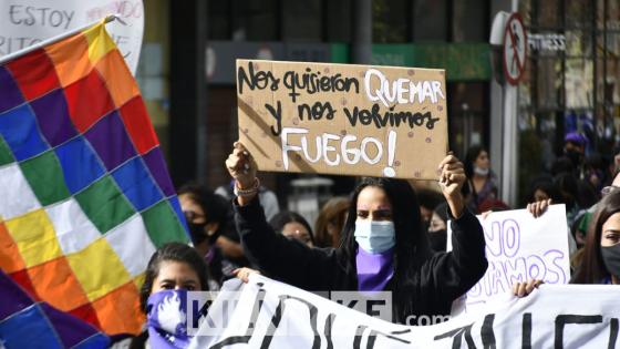 Lucha feminista en el Día Internacional de la Mujer