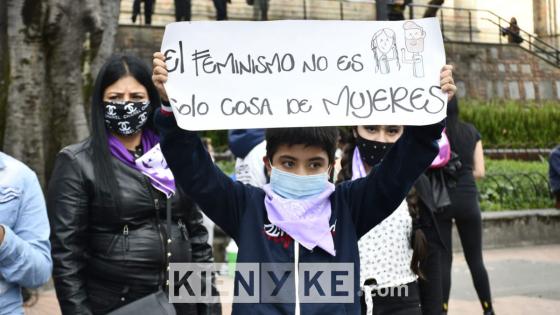 Lucha feminista en el Día Internacional de la Mujer