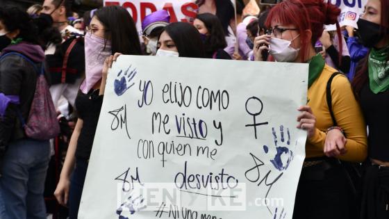 Lucha feminista en el Día Internacional de la Mujer