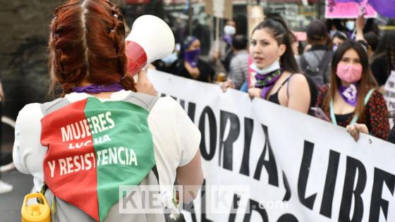 Lucha feminista en el Día Internacional de la Mujer