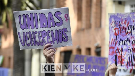 Lucha feminista en el Día Internacional de la Mujer