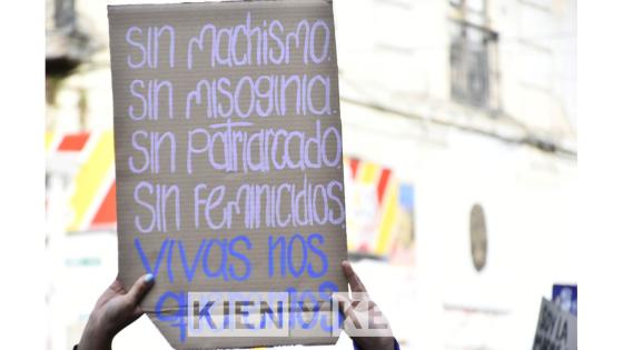 Lucha feminista en el Día Internacional de la Mujer