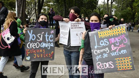 Lucha feminista en el Día Internacional de la Mujer Lucha feminista en el Día Internacional de la Mujer