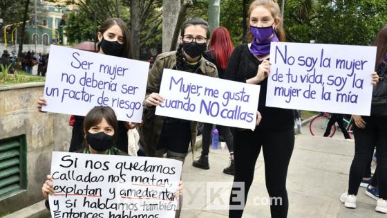 Lucha feminista en el Día Internacional de la Mujer