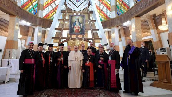 Papa Francisco hace visita histórica a Irak
