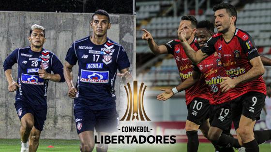 Junior vs Caracas FC Copa Libertadores