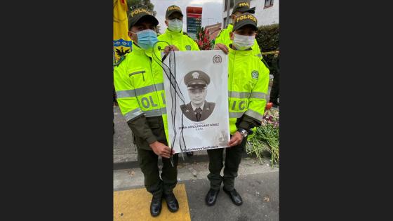Homenaje al patrullero Edwin Caro Homenaje al patrullero Edwin Caro