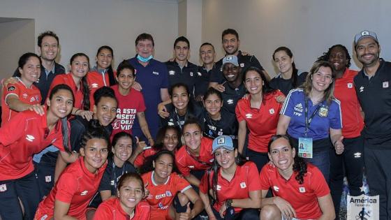América de Cali en la final de la Copa Libertadores Femenina