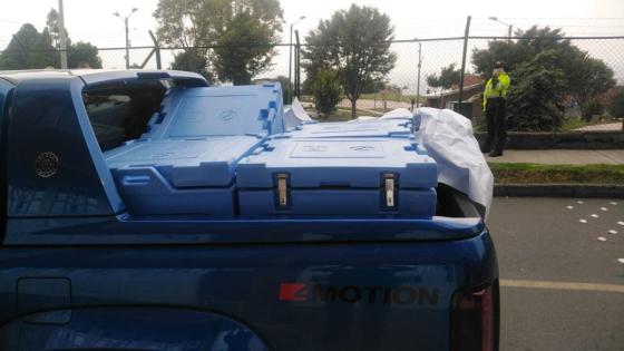 Vehículo de vacunas robado Vehículo de vacunas robado